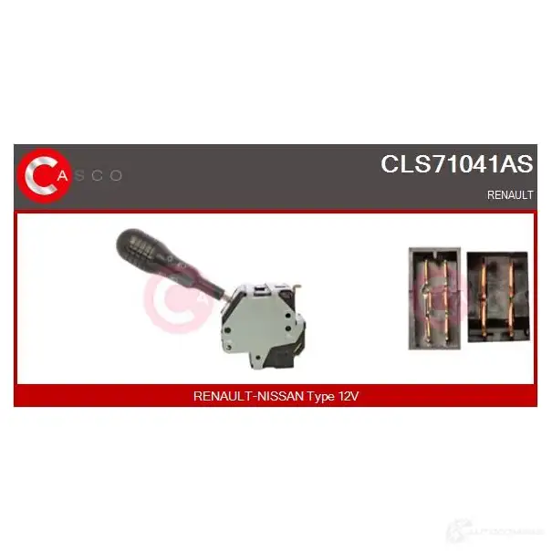 Подрулевой переключатель поворотников CASCO XS92 0 1437926584 cls71041as изображение 0