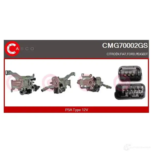 Клапан ЕГР в сборе CASCO H6EH IAD 1437921400 cmg70002gs