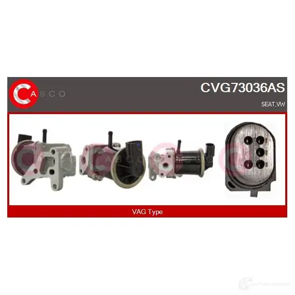 Клапан ЕГР CASCO cvg73036as QI N4Z1T 1437923793