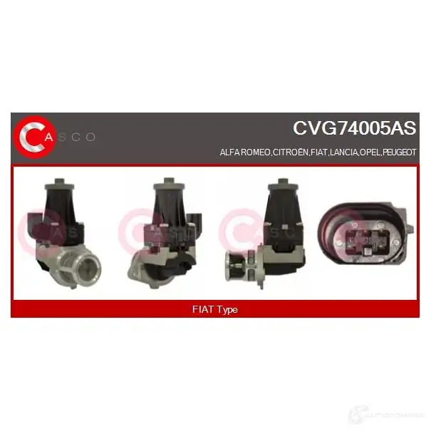 Клапан ЕГР CASCO U5VC EB cvg74005as 1437923826