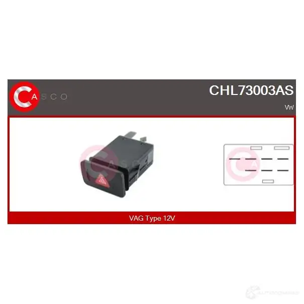 Кнопка аварийной сигнализации CASCO chl73003as W Q55PUV 1437338881 изображение 0