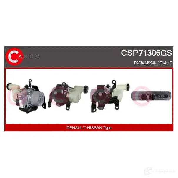 Гидроусилитель, насос гур CASCO WE VLN3 3261352 8000000284235 csp71306gs