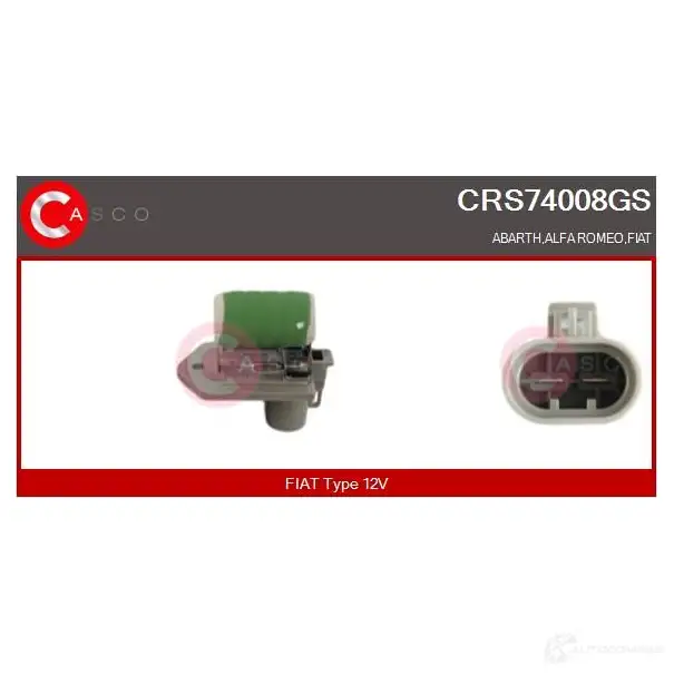 Резистор вентилятора печки CASCO P2KN IA crs74008gs 1424471693