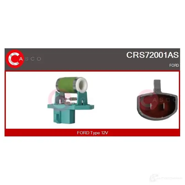 Резистор вентилятора печки CASCO crs72001as 1424471686 AS 5FW
