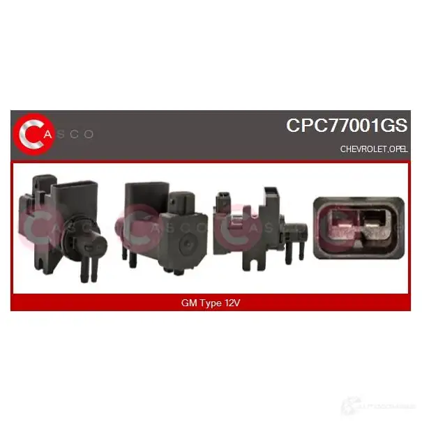 Клапан возврата ог CASCO 1437924039 YL 7KHDG cpc77001gs