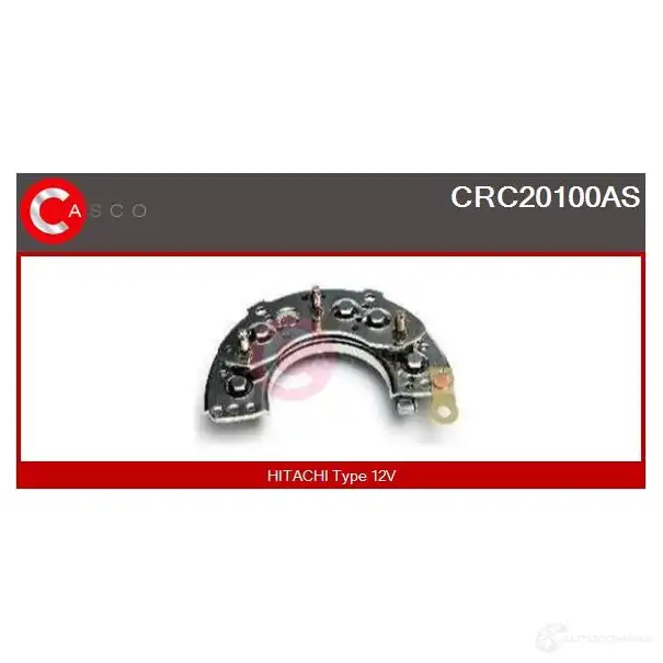 Диодный мост генератора CASCO J2Q19 7 3259687 crc20100as 8000000185709 изображение 0