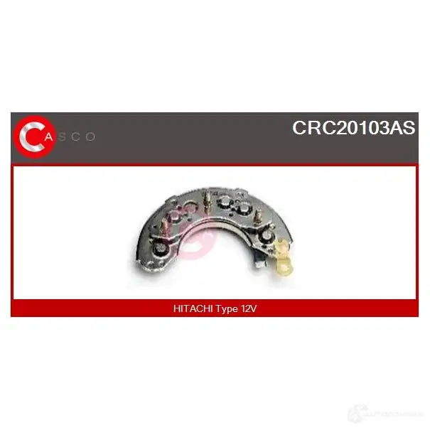 Диодный мост генератора CASCO 3259689 DP0 QUZ 8000000189509 crc20103as изображение 0