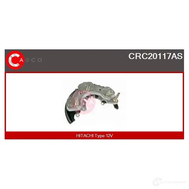Диодный мост генератора CASCO crc20117as 140210517 8000000159816 7VP F4NT