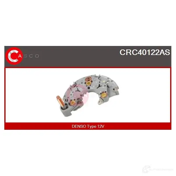 Диодный мост генератора CASCO 1311557723 VNWQ K3 crc40122as изображение 0