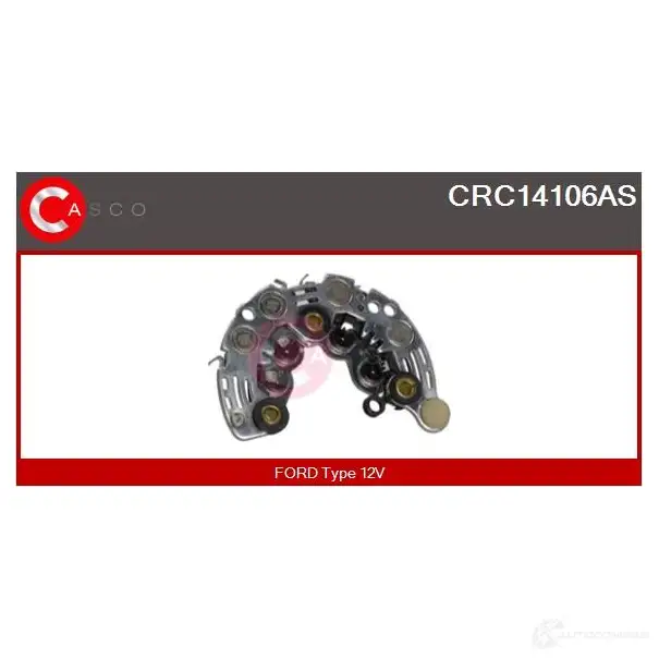 Диодный мост генератора CASCO crc14106as 3259669 8000000254665 MYK TF изображение 0