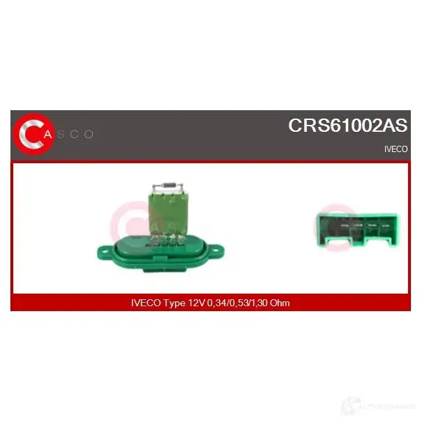 Резистор вентилятора печки CASCO crs61002as 1424962984 LJ9O NE