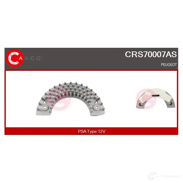 Резистор вентилятора печки CASCO crs70007as 1424963009 OCX0Q 4B