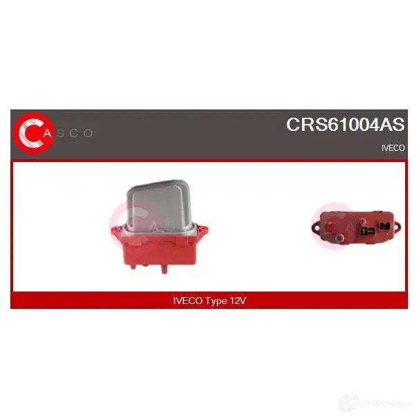 Резистор вентилятора печки CASCO crs61004as 1437922054 WS 1ZGM