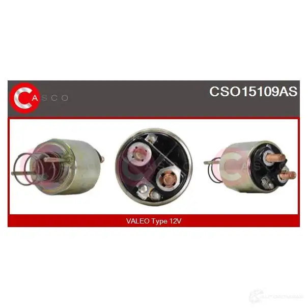 Втягивающее реле стартера CASCO 1424326391 7SD 43 cso15109as