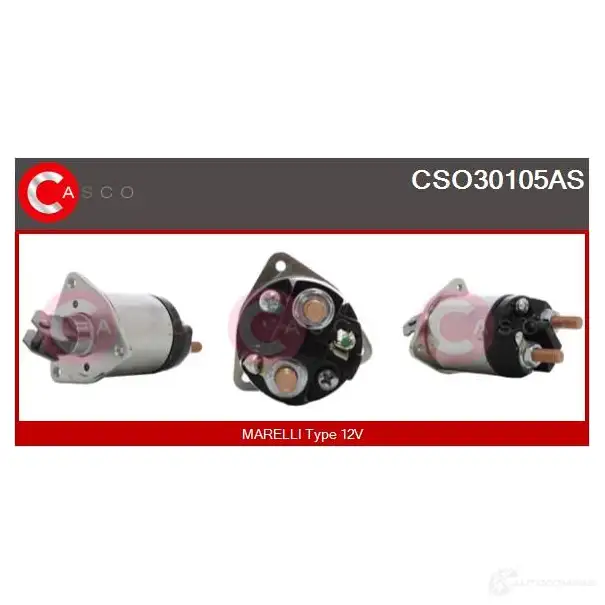 Втягивающее реле стартера CASCO cso30105as 397987922 8000000275943 IZI1 BRU