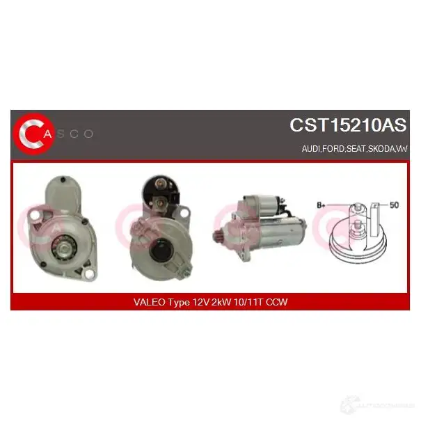 Стартер CASCO cst15210as 958JAM 3 1437339134