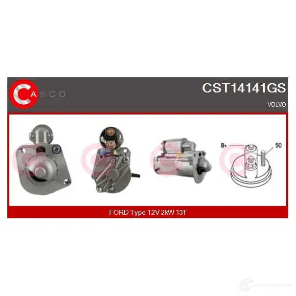 Стартер CASCO cst14141gs 1424715714 OQOP UV