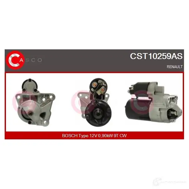 Стартер CASCO 3262227 cst10259as 8000000299062 X JEIF