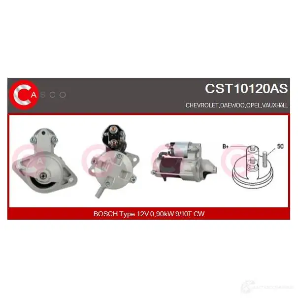 Стартер CASCO 3262023 8000000081315 cst10120as W BUXL