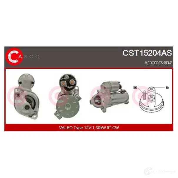 Стартер CASCO cst15204as 5 3GZJO 1437339024 изображение 0