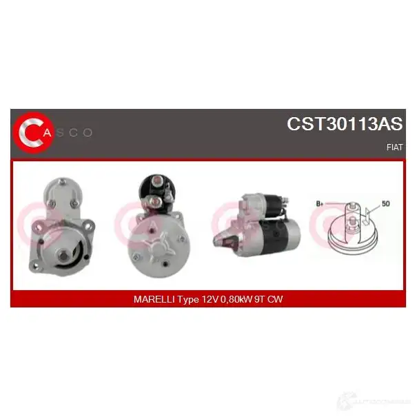 Стартер CASCO 3263570 cst30113as 8000000098092 KE2 WC