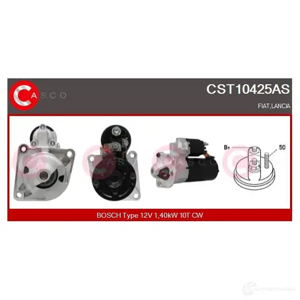 Стартер CASCO 1424833008 cst10425as 3I NESEU изображение 0