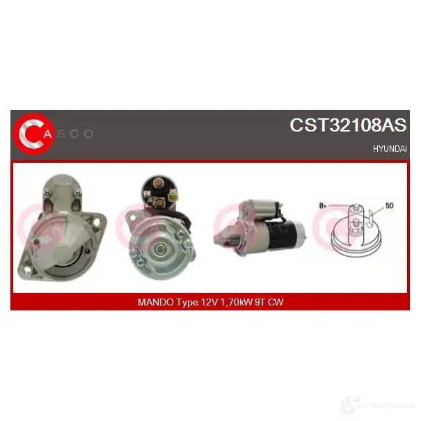 Стартер CASCO cst32108as AB2 R3 1437339180