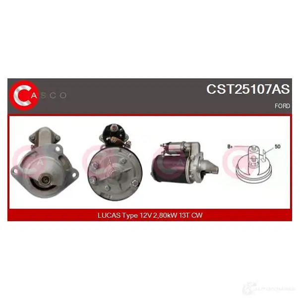 Стартер CASCO 1ZLDO A5 8000000083661 3263489 cst25107as