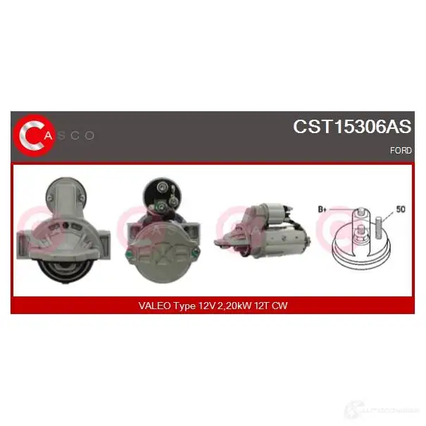 Стартер CASCO 1439281211 cst15306as M YDXT