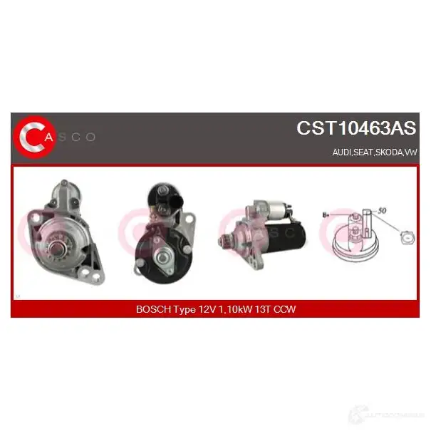 Стартер CASCO MPXKMQ B cst10463as 1439281214