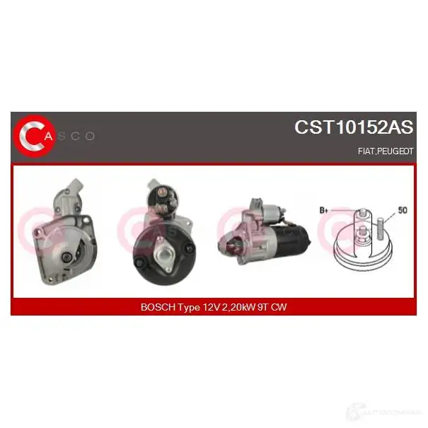 Стартер CASCO 8000000072597 3262071 cst10152as 2 OJGZ