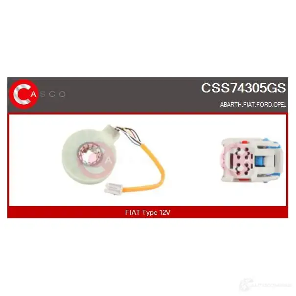 Шлейф подрулевой, витая пружина, кольцо срс CASCO NHQK 11 3261967 8000000300669 css74305gs