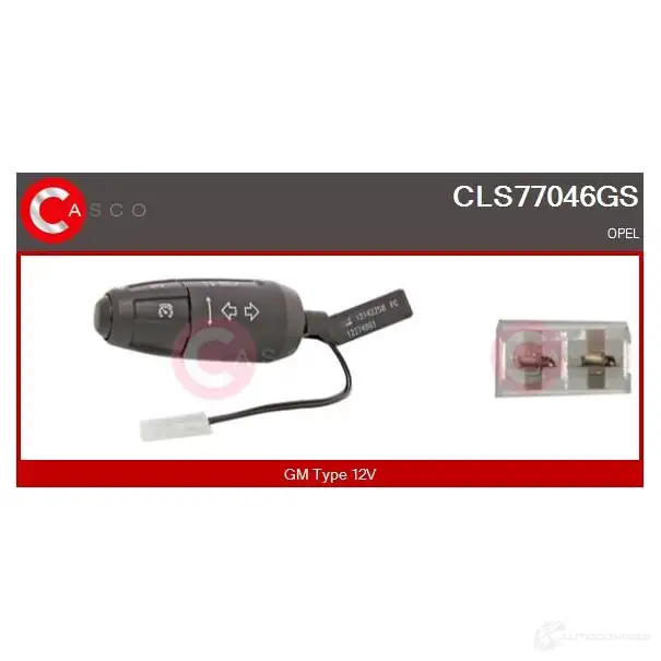 Подрулевой переключатель CASCO 1437922955 WX0ZB U cls77046gs изображение 0