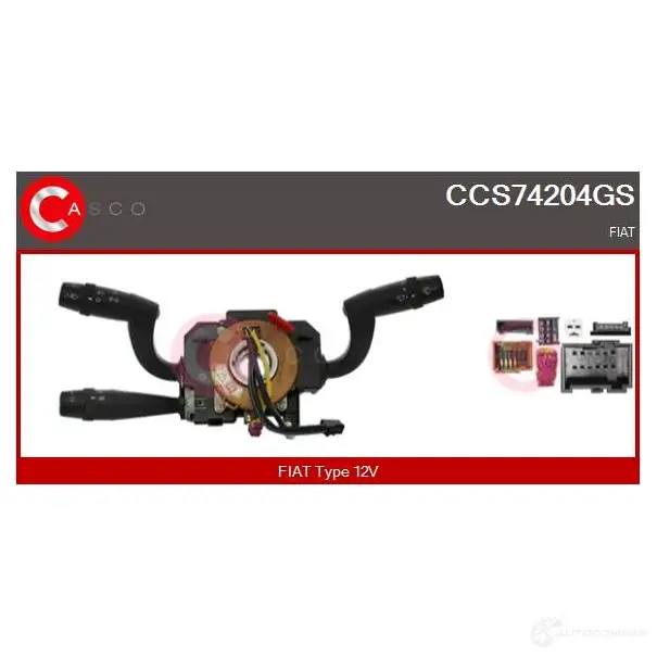 Подрулевой переключатель CASCO ccs74204gs U16Z I2 1437923268