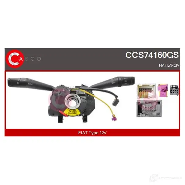 Подрулевой переключатель CASCO 1437923088 ccs74160gs 6L SGU1
