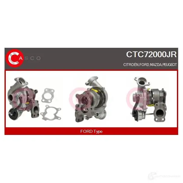 Турбина CASCO ctc72000jr 1437922650 LDU L8
