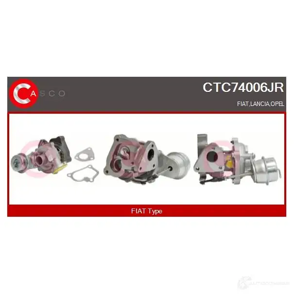 Турбина CASCO 1437922648 DB89 B5E ctc74006jr
