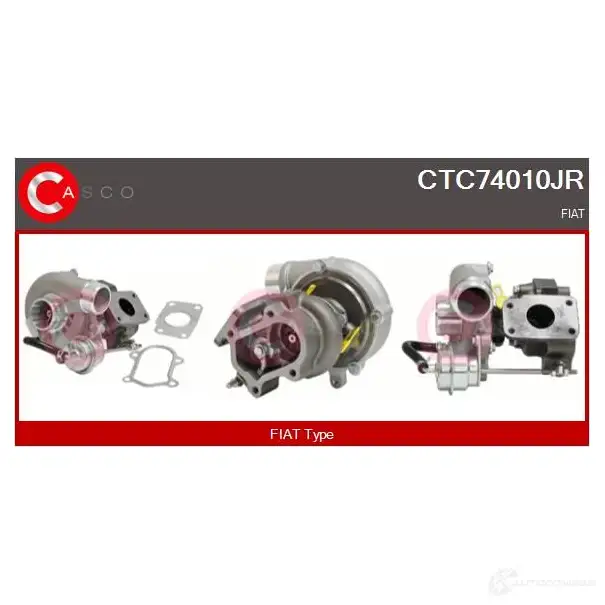 Турбина CASCO ctc74010jr R5AJ A89 1437922666 изображение 0