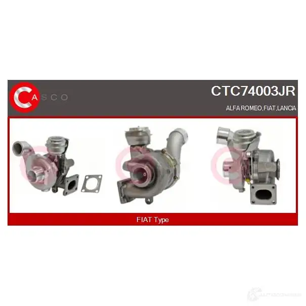 Турбина CASCO 6 JBYO8 ctc74003jr 1437922697