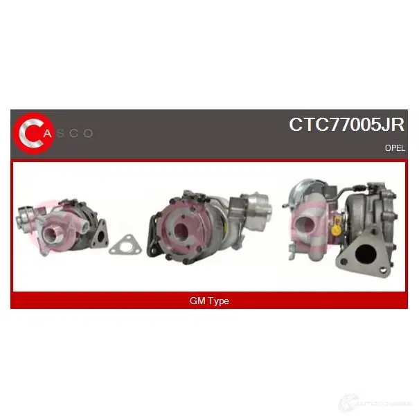 Турбина CASCO K 4P4WH 1437922782 ctc77005jr
