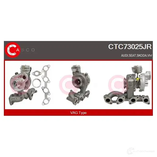 Турбина CASCO ND A6JHW ctc73025jr 1437922758