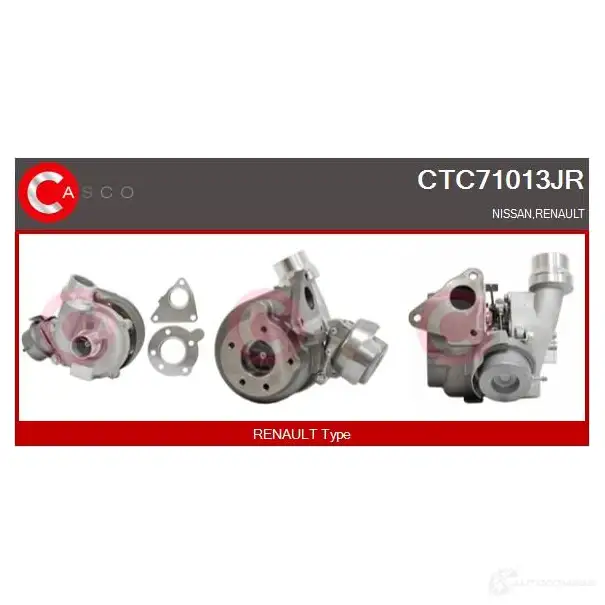 Турбина CASCO 1437922766 AD4VL TD ctc71013jr