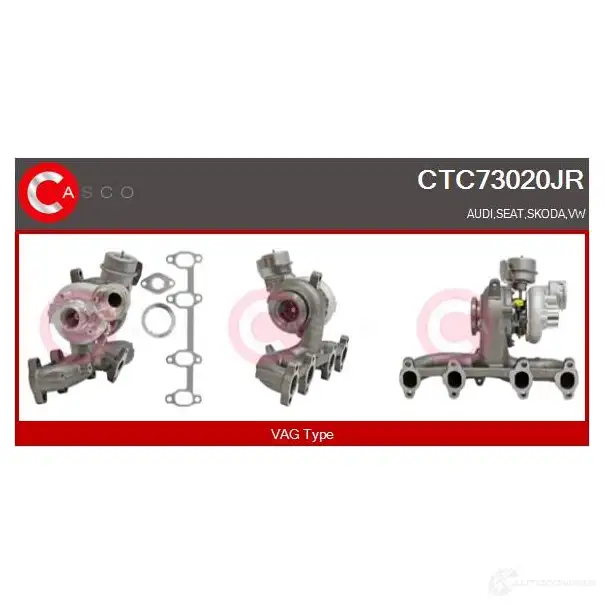 Турбина CASCO ctc73020jr 1437922763 1N NKS