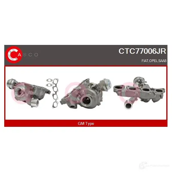 Турбина CASCO 6MY 1KSK 1437922717 ctc77006jr