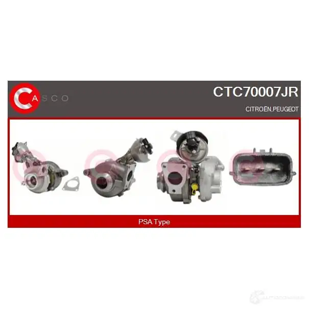 Турбина CASCO TFY V2FZ ctc70007jr 1437922712