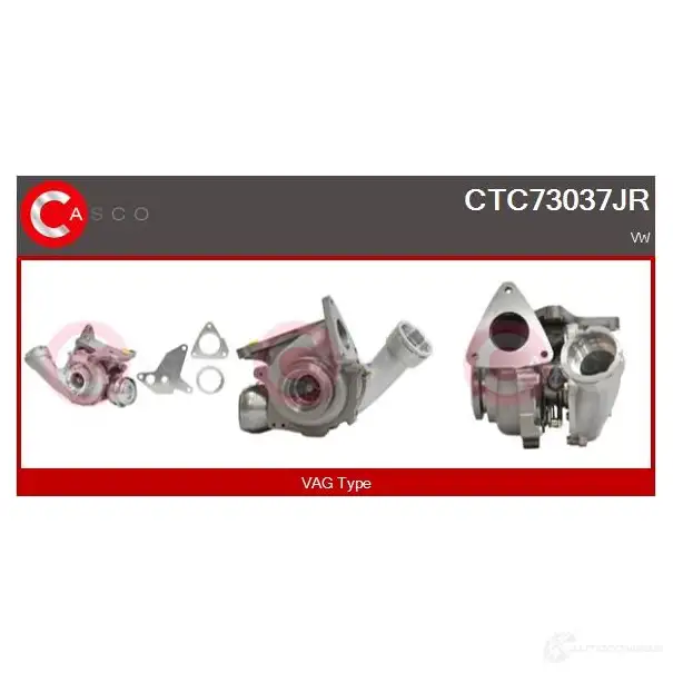 Турбина CASCO K EVU3 1437922725 ctc73037jr