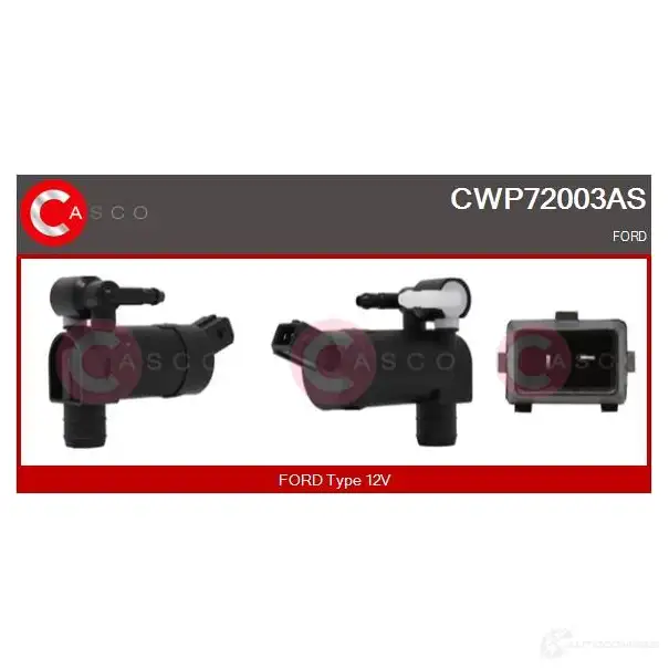 Моторчик омывателя стеклоочистителя CASCO 1424748462 cwp72003as 3V TCW изображение 0