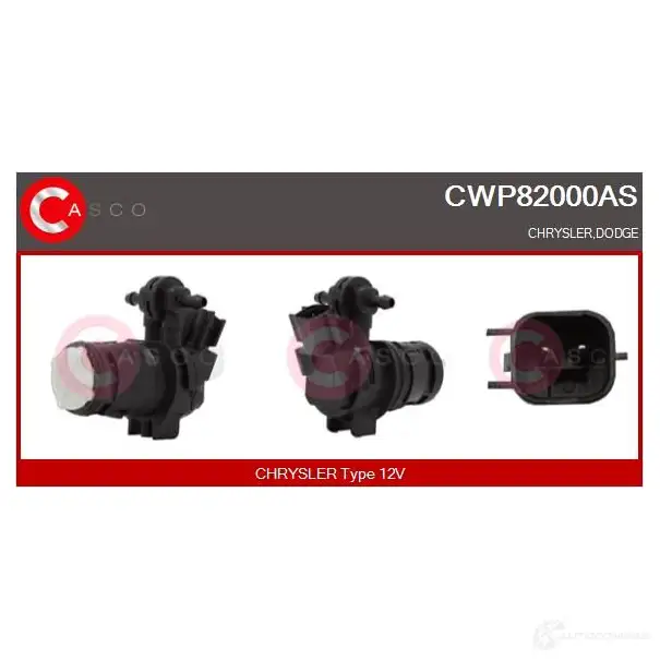 Моторчик омывателя стеклоочистителя CASCO cwp82000as T5S7 T 1424748489 изображение 0