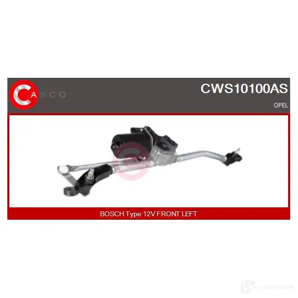 Стеклоочиститель CASCO 8000000273802 3265349 cws10100as A48C 8TJ изображение 0