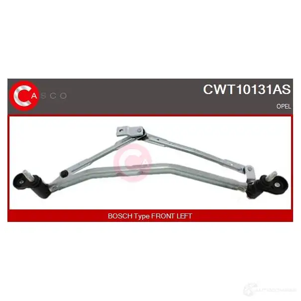 Трапеция стеклоочистителя, тяга CASCO ZZS 46 1437938652 cwt10131as